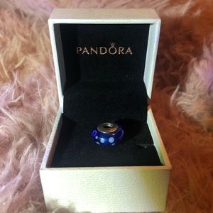 Blue Pandora Charm